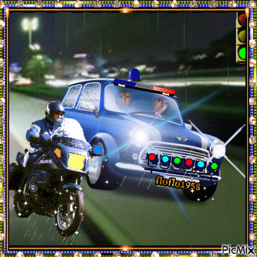 Police. - Free animated GIF