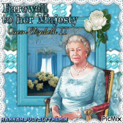 {{{Farewell to her Majesty Queen Elizabeth II}}} - GIF animado grátis