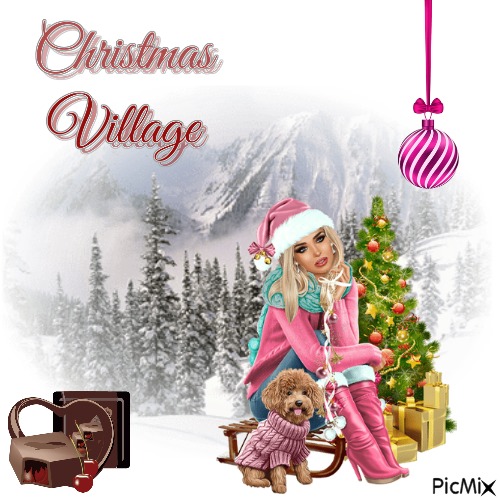 Christmas Village In Hawaii - Free PNG