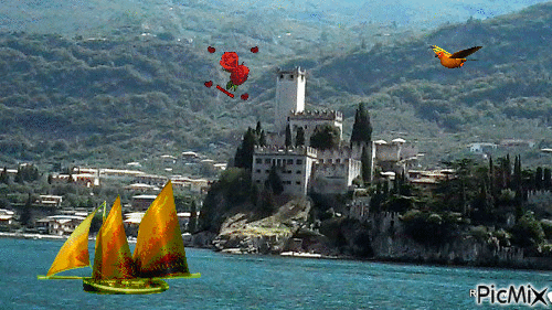 En Italie - Zdarma animovaný GIF