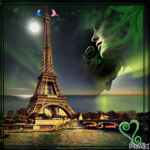 L'amour de Paris !!!! - Free animated GIF