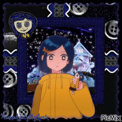 Hiroo — I was in the mood to draw a Coraline~