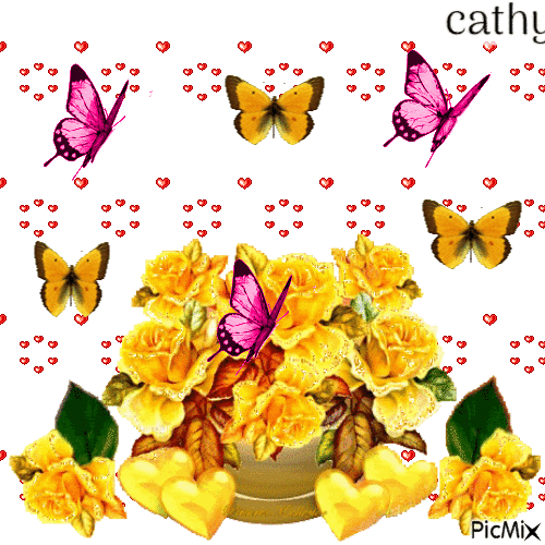 papillon - Animovaný GIF zadarmo