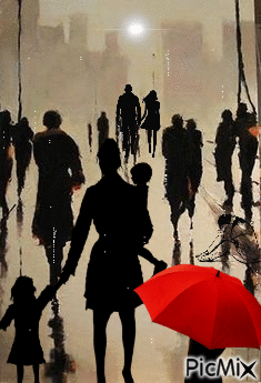 Nadie te conoce bajo la lluvia - Ücretsiz animasyonlu GIF