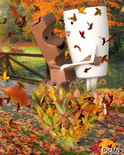 Herbst - GIF animado grátis