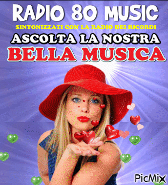RADIO 80 MUSIC - GIF animado gratis