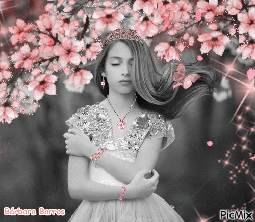 Princess Cherry Blosson!! - Animovaný GIF zadarmo
