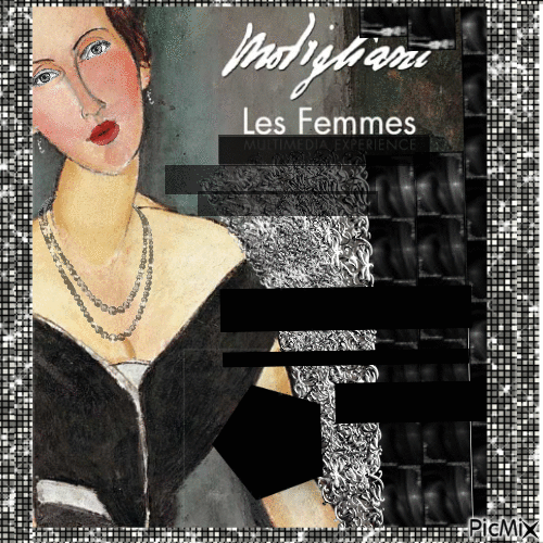 "Mujeres de Modigliani" : - GIF animé gratuit