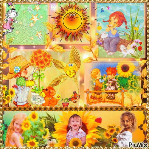 My collage for kids - Gratis geanimeerde GIF