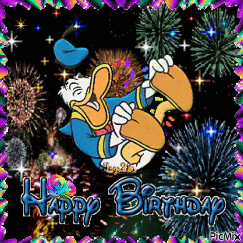 Happy Birthday - Бесплатни анимирани ГИФ
