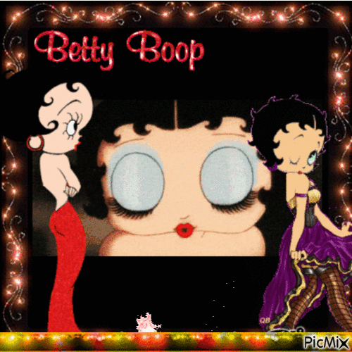 BETTY BOOP - Animovaný GIF zadarmo