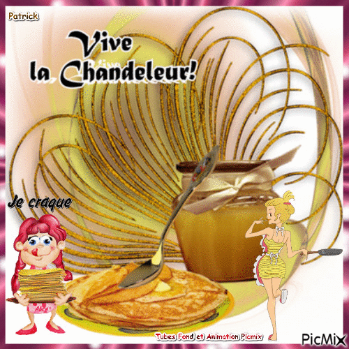 La Chandeleur - Zdarma animovaný GIF