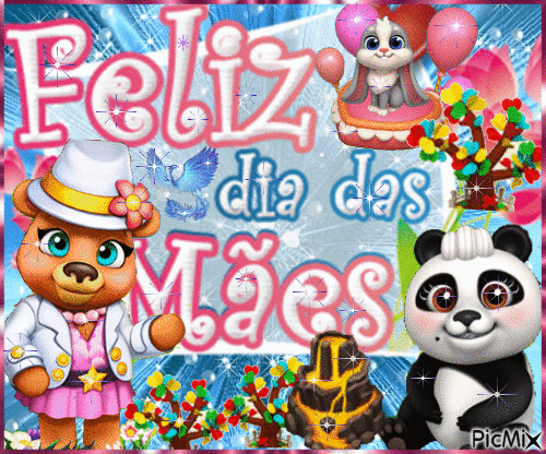 Feliz Dia Das Mães - Zdarma animovaný GIF