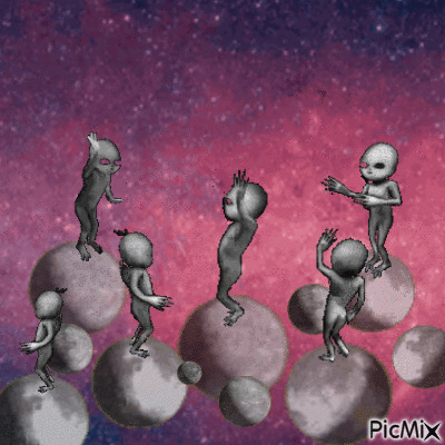 SPACE DANCE - Free animated GIF