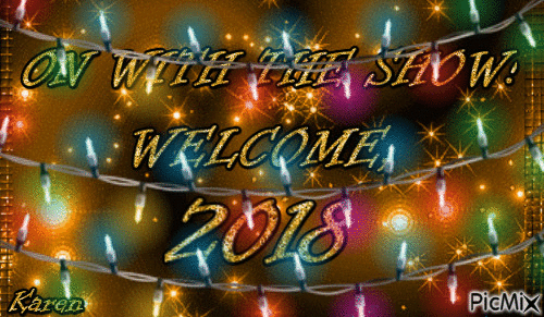 Welcome, 2018 - GIF animé gratuit