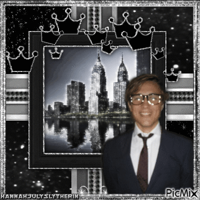 {William Moseley in Sparkly Black City} - Kostenlose animierte GIFs