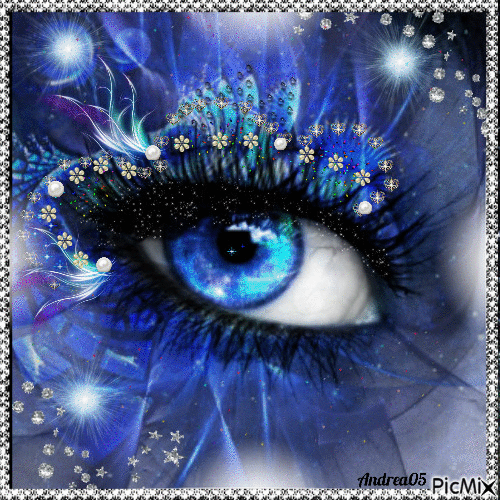 Blue eye.../ Contest - Gratis geanimeerde GIF