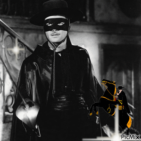 Zorro - GIF animé gratuit