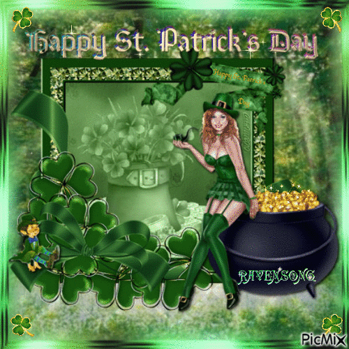Happy St Patrick's Day - Бесплатни анимирани ГИФ