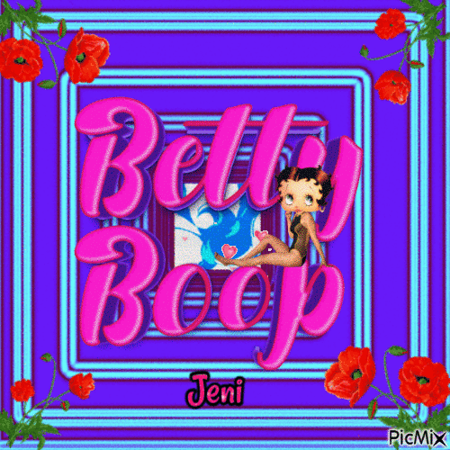 Betty boop - GIF animé gratuit