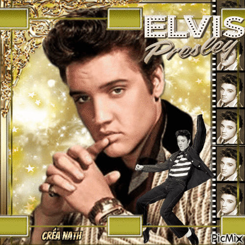 Elvis Presley - Zdarma animovaný GIF
