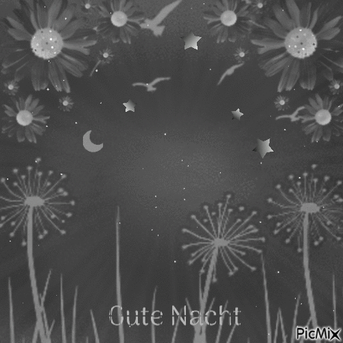Gute Nacht - Бесплатни анимирани ГИФ