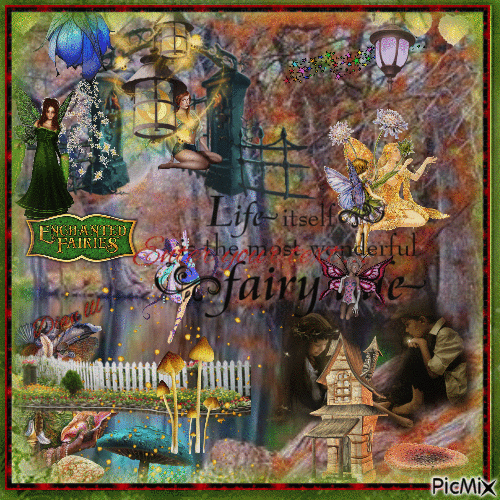 Fairy Ville Some Where in the U.S.A. - Darmowy animowany GIF