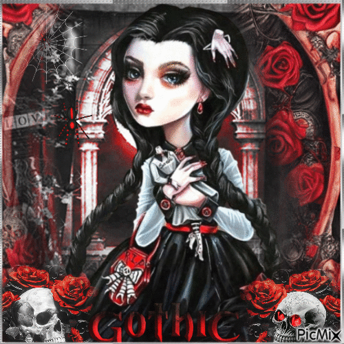 Kurtis Rykovich - Gothic - Bezmaksas animēts GIF