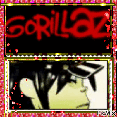 Gorillaz - GIF animasi gratis