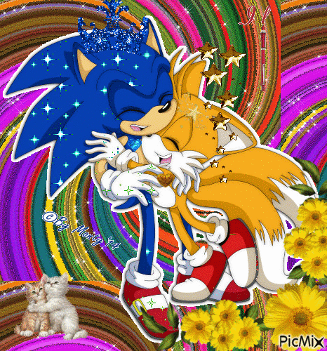 sonic and tails 2 - Kostenlose animierte GIFs
