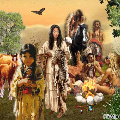Native Americans - GIF animasi gratis
