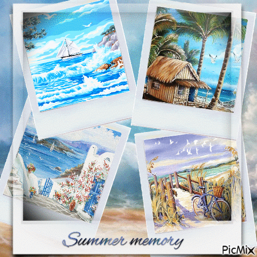 Summer memory - Gratis geanimeerde GIF