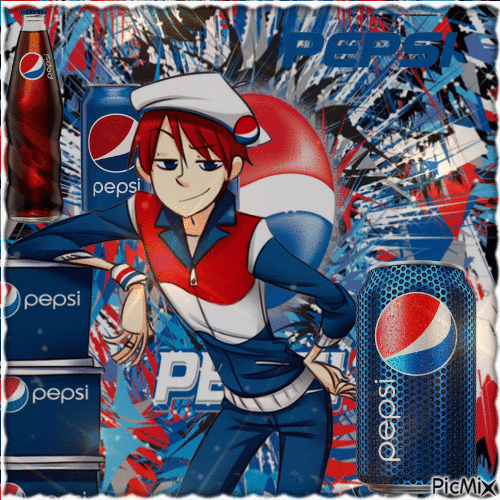Pepsi - Animovaný GIF zadarmo