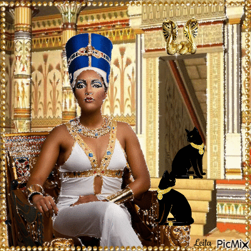 Lady Cleopatra of Egypt2 - Zdarma animovaný GIF