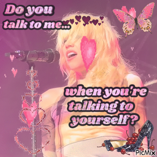 Carly Rae Jepsen Talking To Yourself - Free animated GIF
