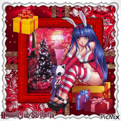 {Presenting Christmas Presents} - GIF animasi gratis