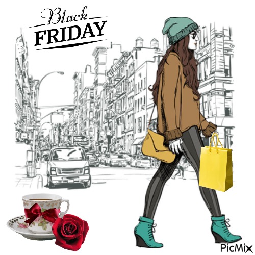 Paris Black Friday - фрее пнг