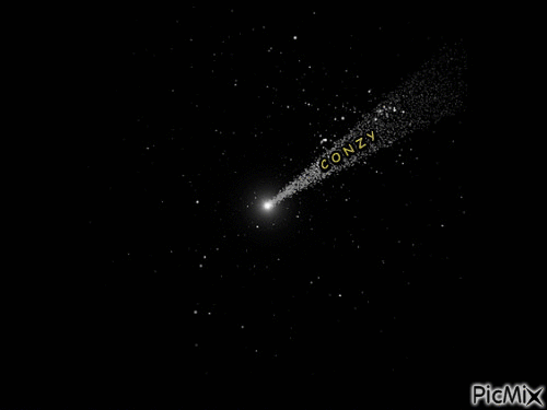 Estrella fugaz - Darmowy animowany GIF