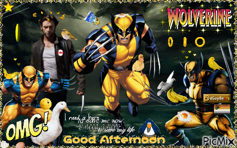 Wolverine!!! - Δωρεάν κινούμενο GIF