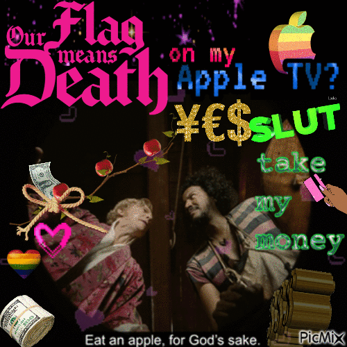 our flag means death on appletv - GIF animé gratuit