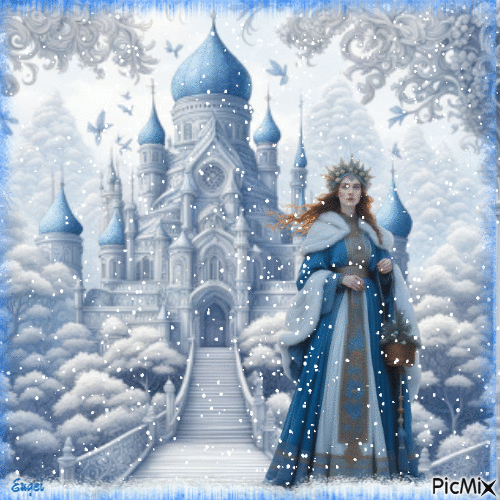 Snow kingdom - Ingyenes animált GIF