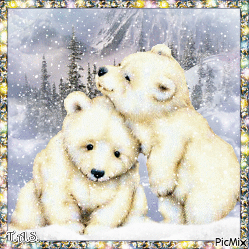Les petits ours - Безплатен анимиран GIF