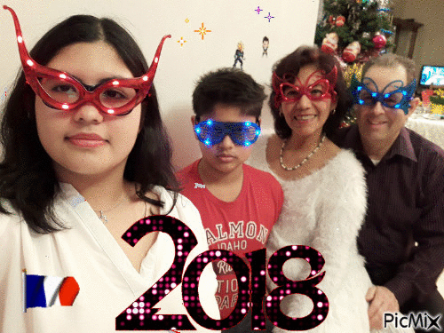 ano nuevo 2018 - Δωρεάν κινούμενο GIF