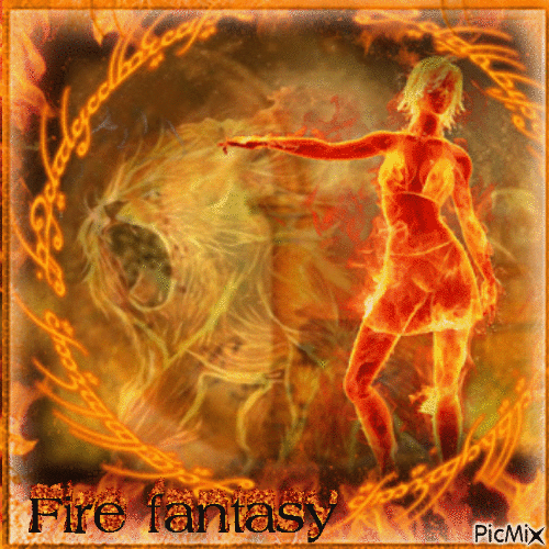 fire fantasy - 無料のアニメーション GIF