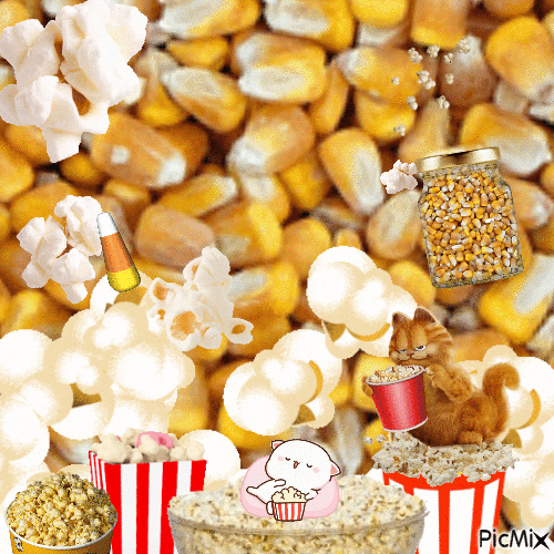 Popcornland - Ilmainen animoitu GIF