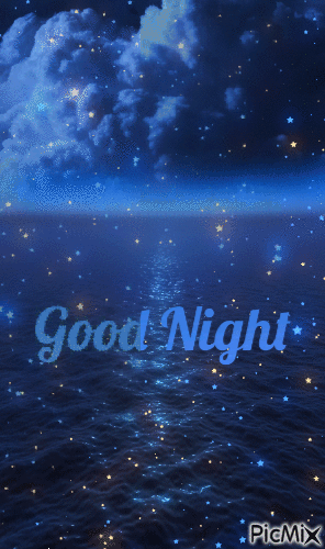 Good Night ⭐️🙂 - Ingyenes animált GIF