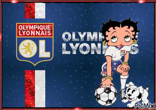olympique lyonnais - Zdarma animovaný GIF