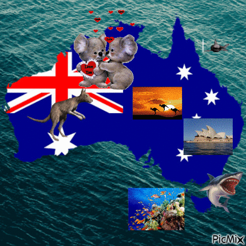 AUSTRALIA - 無料のアニメーション GIF