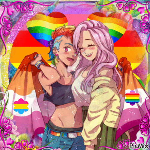 LGBT Pride - Manga - Gratis geanimeerde GIF
