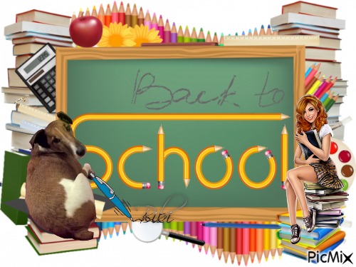 BACK TO SCHOOL BIBI - 免费PNG